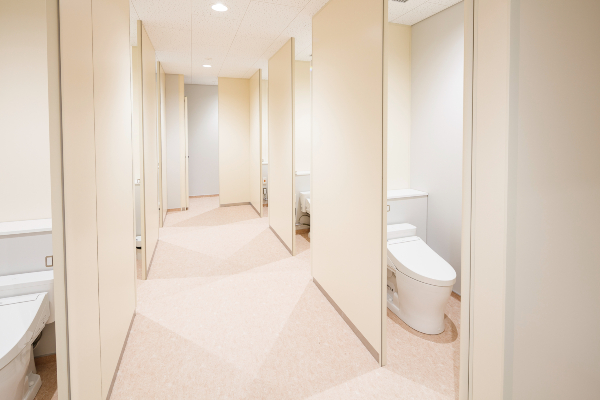 トイレが広くなり使いやすくなりました