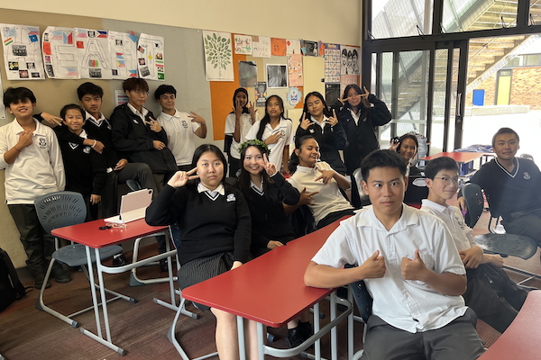 大東一高の生徒で留学したM.I.さん