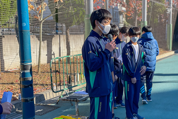 N.S.さん学年レク司会