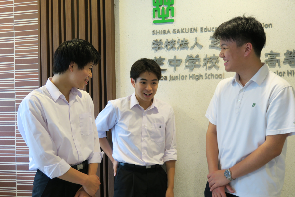 3人とも「学園祭に足を運んで芝の魅力を感じてほしい」と考えています