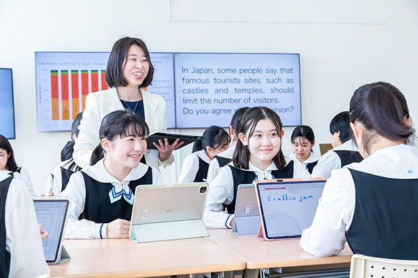 ICTを活用した授業風景