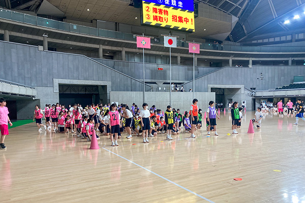 体育祭レース前