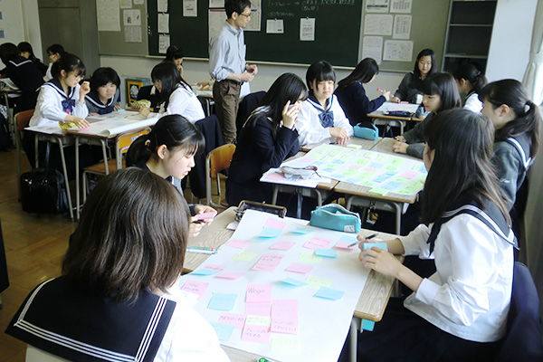 探究学習の様子