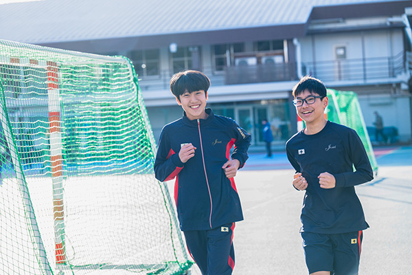 ハンドボール部の様子