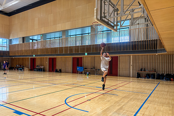 バスケットボール部の様子