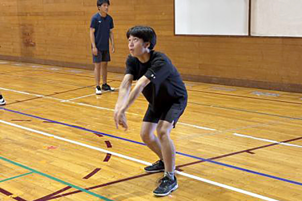バレー部活動時