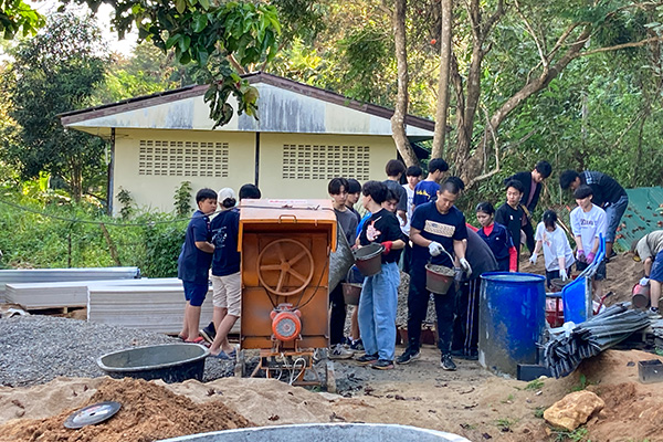 ボランティア作業