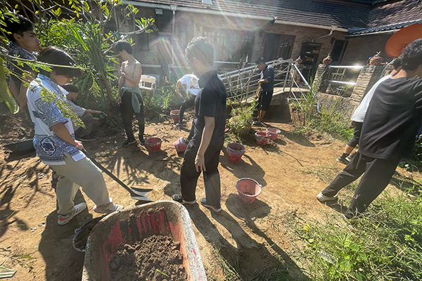 ボランティア作業