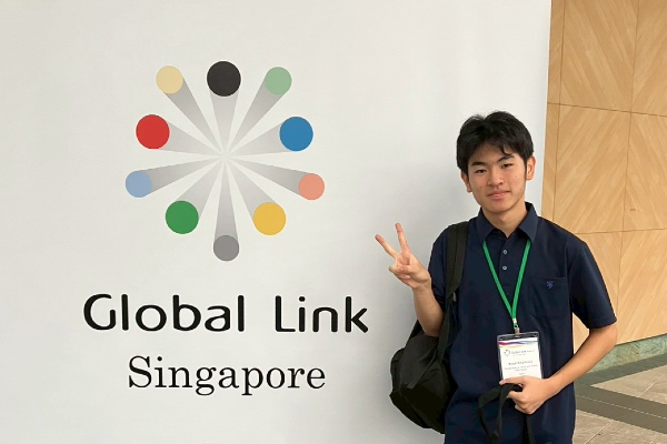 「グローバルリンクシンガポール2025」でも発表を行いました