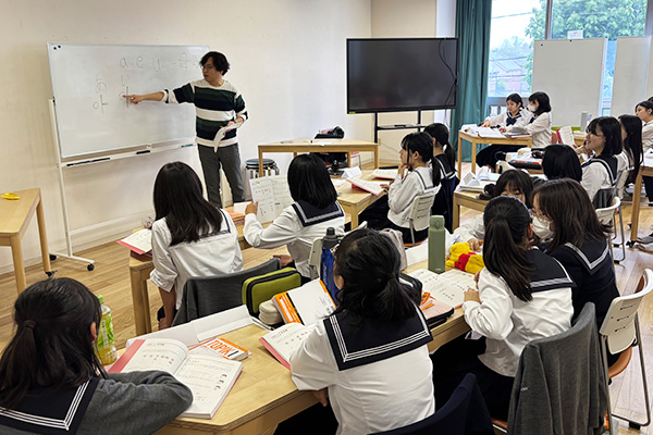 第二外国語である韓国語の授業
