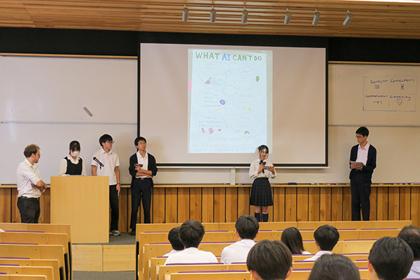 プレゼンの様子