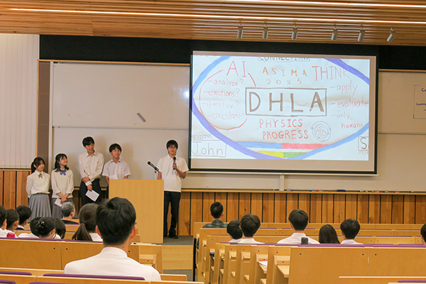 プレゼンの様子