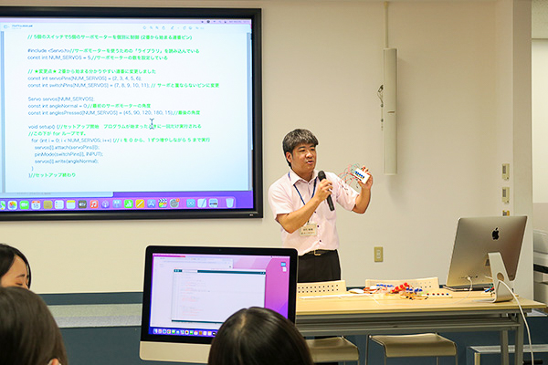 瀧野川女子の授業の様子