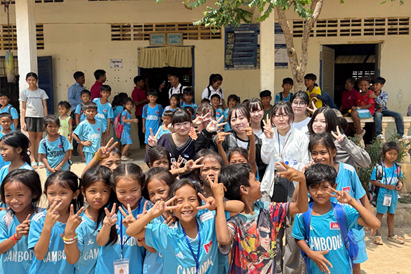 カンボジア海外研修の写真