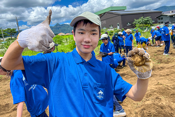 中学1年生サマースクールの様子
