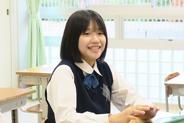 「親切に対応してくれた先生が印象深い」と語るＮ.S.さん