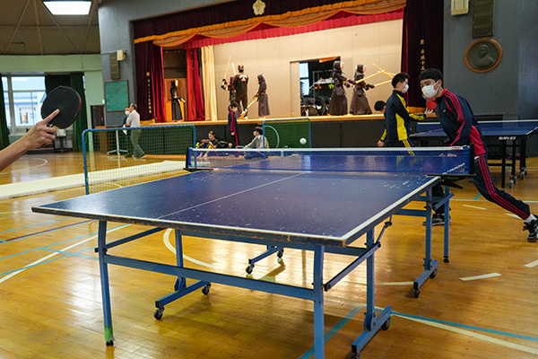 桜丘の部活動の様子