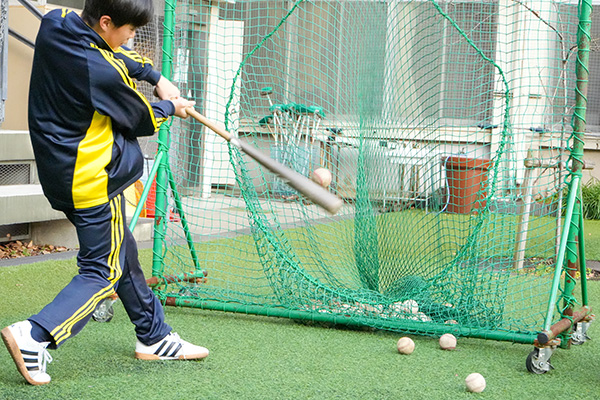 桜丘の部活動の様子