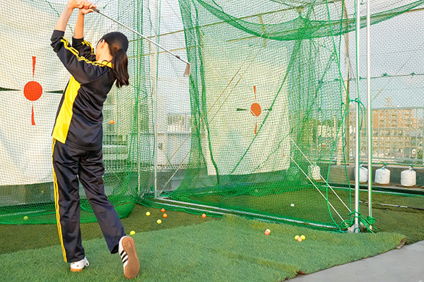 桜丘の部活動の様子