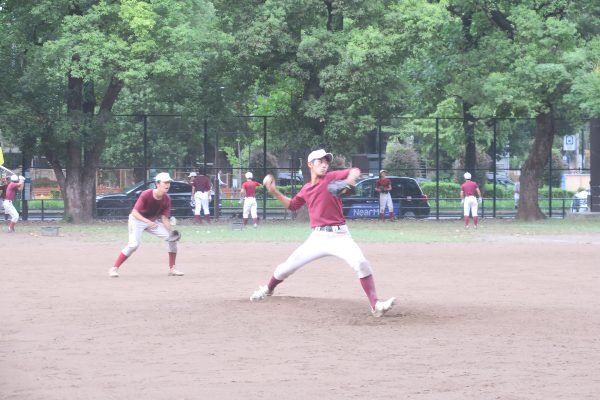取材時は関東大会目前。レギュラーメンバーは実戦形式で練習