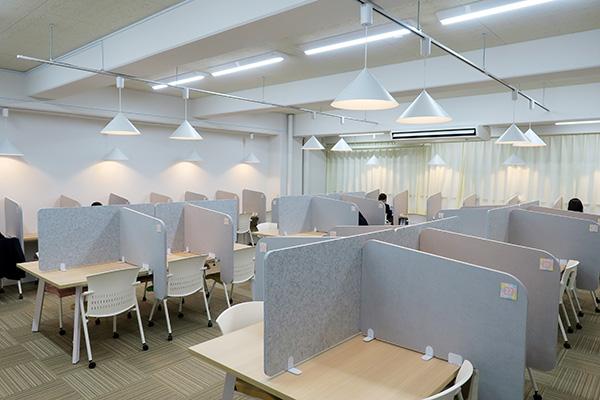 新しくなった自習室