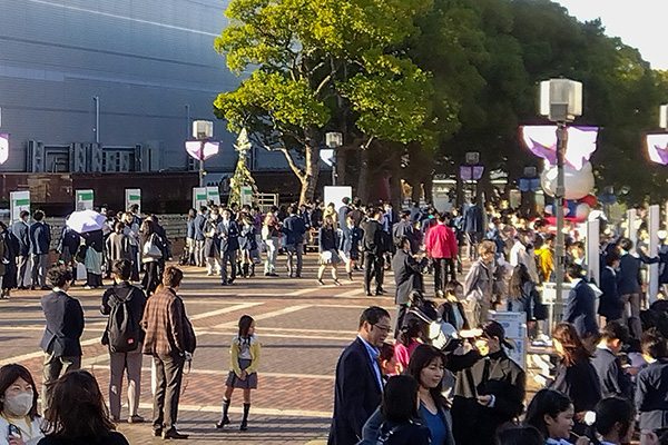 街なかプレゼンテストの様子