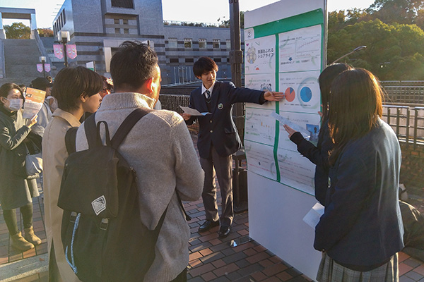 街なかプレゼンテストの様子