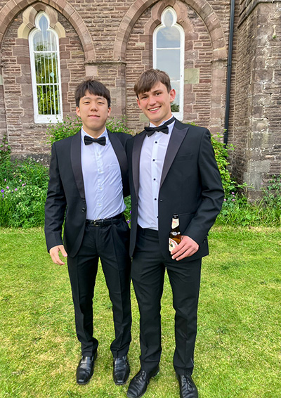 CCBの友人との写真